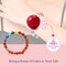 LOVENSPIRE 7 Chakra Rudraksha Bracelet with Buddha Head Natural Crystal Healing Stone Beaded Stretch Bracelet for Yoga Meditation Prayer Jewelry Gift for Men Women